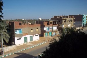 The streets of the Dakhla Oasis.