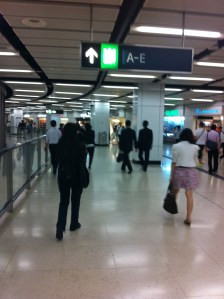 Drunkenly running around the Metro late at night!