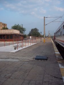 This is what the Bulgaria/Turkey border crossing looks like. 